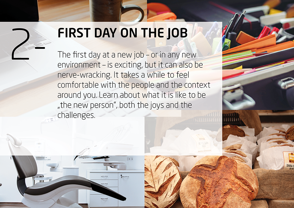 First day on the job