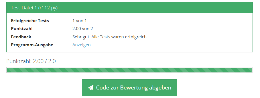 Abgeben