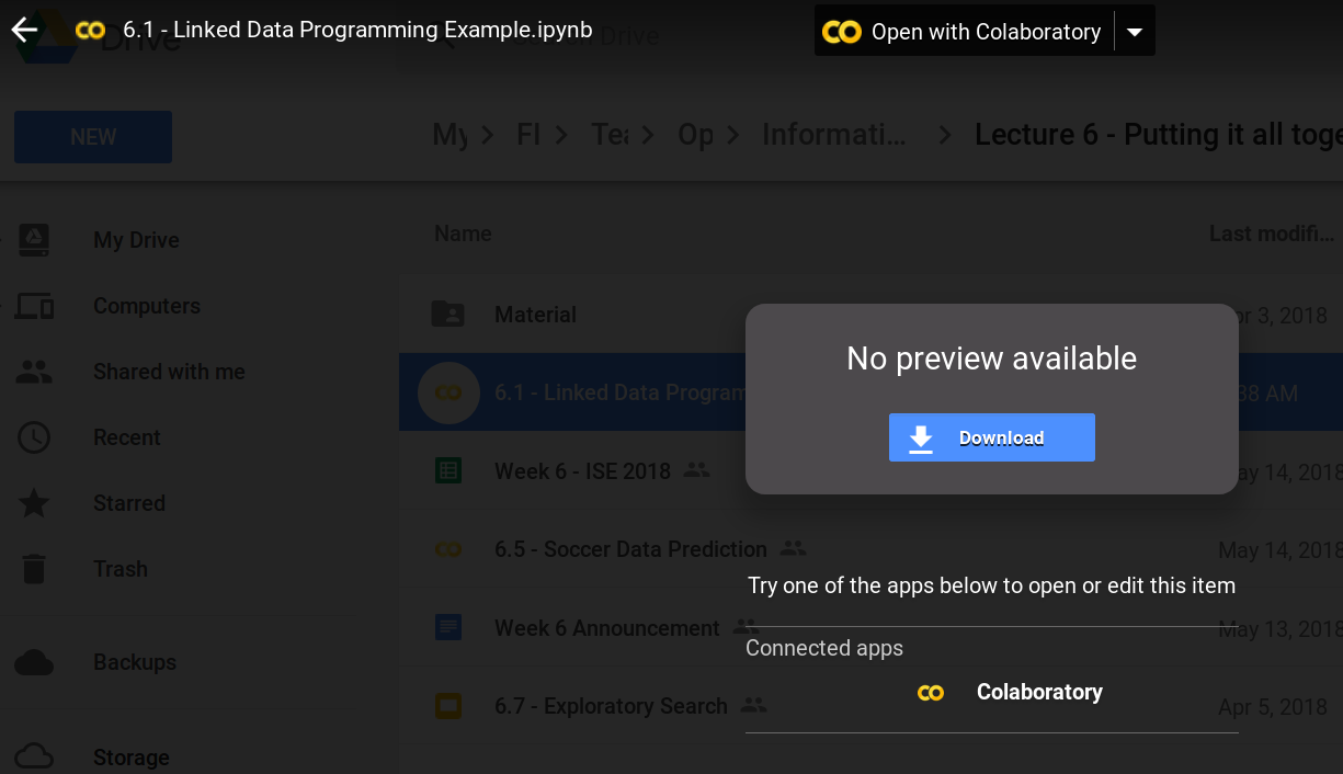 Colaboratory